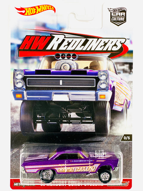 Hot Wheels 2017 Car Culture HW Redliners '65 Mercury Comet Cyclone