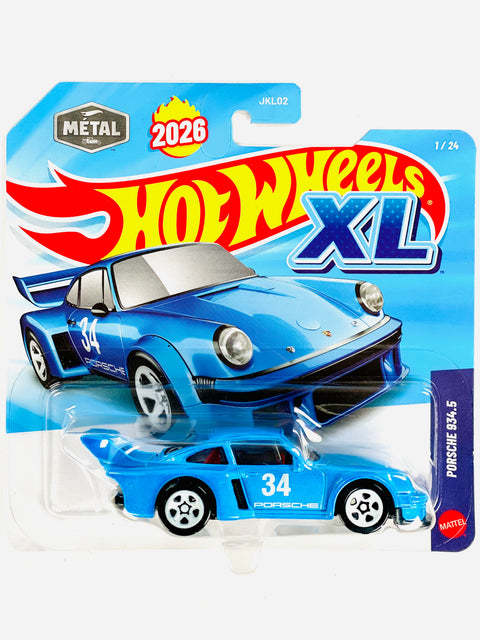 Hot Wheels 2026 XL Series 1:43 Scale Case A Porsche 934.5 - Damaged Card