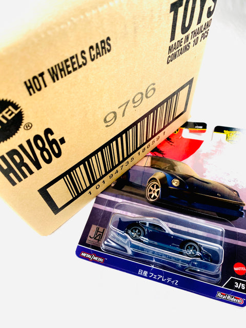 Hot Wheels 2024 Nissan Fairlady Z Factory Sealed Solid Pack (10 Cars) - Damaged Box