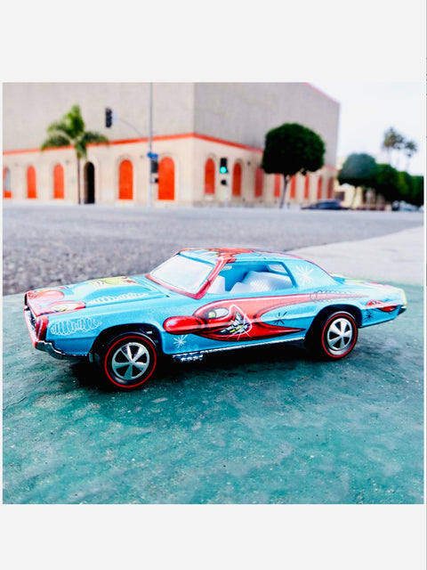 Hot Wheels 2025 RLC Exclusive HW x Kenny Scharf Custom T-Bird - Damaged/Open Box