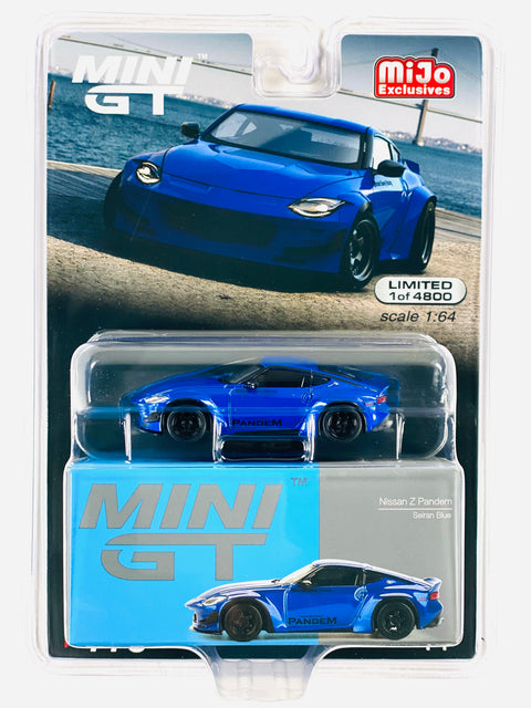 Mini GT Mijo Exclusive Nissan Z Pandem Seiran Blue #778