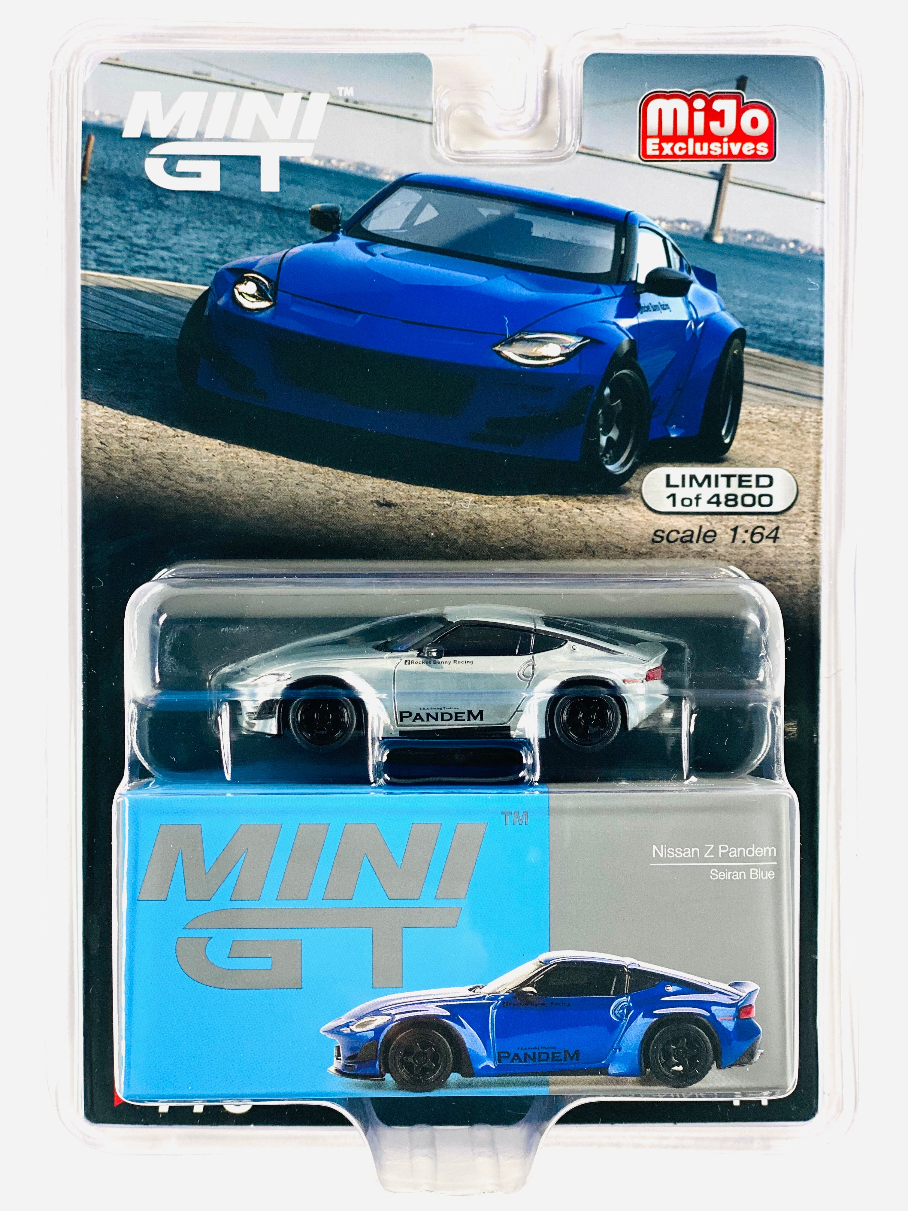 Mini GT Mijo Exclusive Nissan Z Pandem Seiran Blue #778 Chase