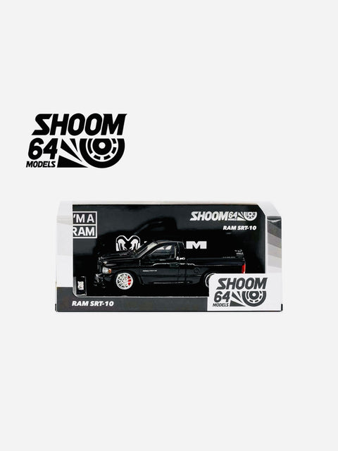 Shoom64 2003 Dodge Ram SRT-10 Pickup Black Truck