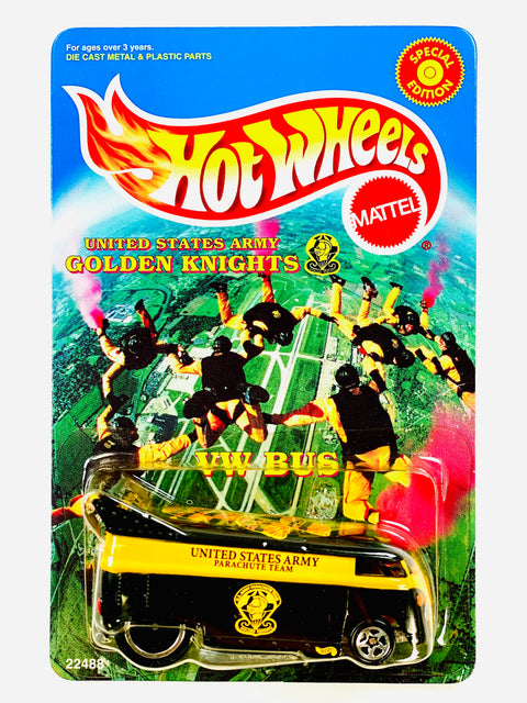 Hot Wheels 1998 Special Edition United States Army Golden Knights VW Bus