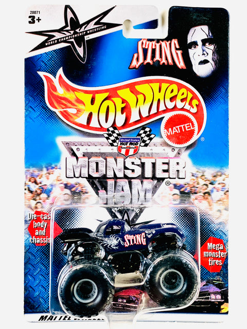 Hot Wheels 2000 Monster Jam Sting Monster Truck - Damaged Card