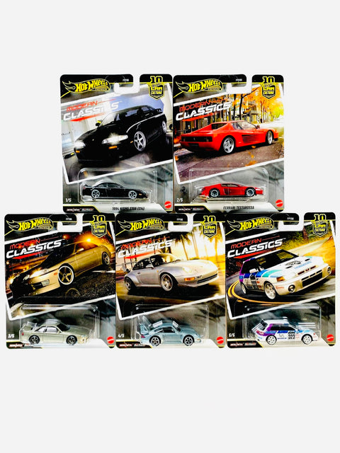 Hot Wheels 2026 Car Culture Modern Classics Case S (Set of 5 Cars)