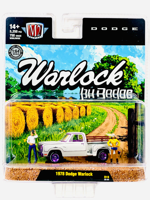M2 Auto Figs Diorama 1978 Dodge Warlock Truck Chase