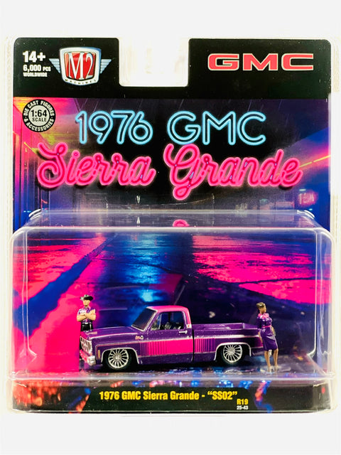 M2 Auto Figs Diorama 1976 GMC Sierra Grande SS02 Truck
