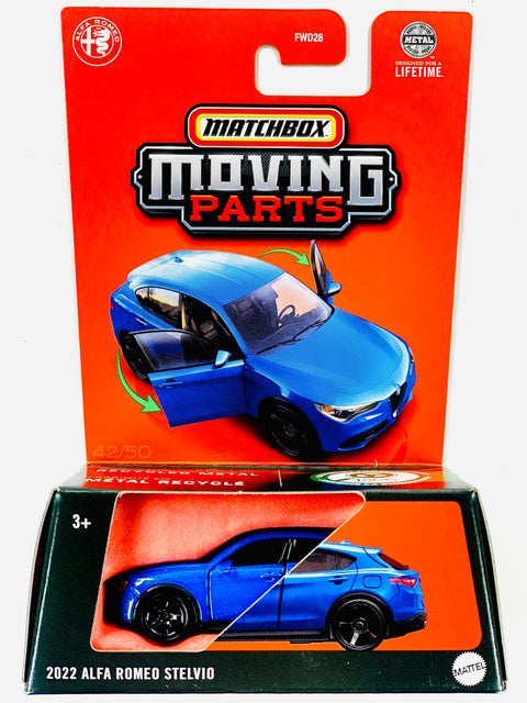 Matchbox 2025 Moving Parts Case A 2022 Alfa Romeo Stelvio