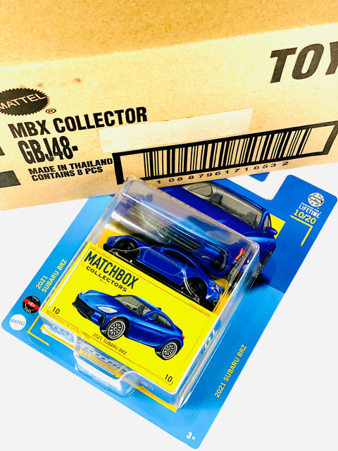 Matchbox 2024 Collectors Series 2021 Subaru Brz Solid Pack (8 Cars)