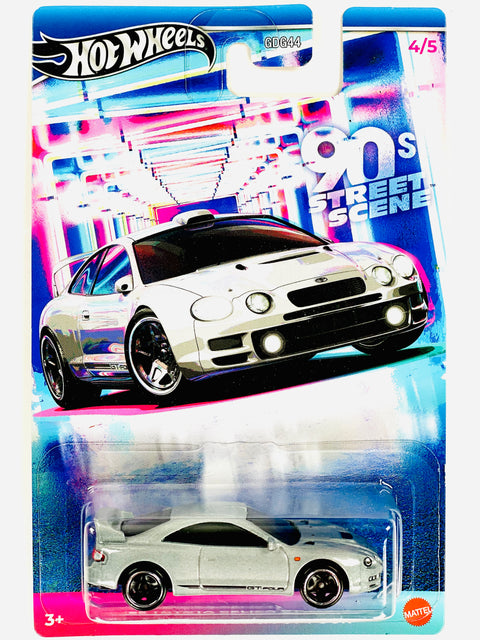 Hot Wheels 2025 90s Street Scene '95 Toyota Celica GT-Four - Damaged Card/Blister