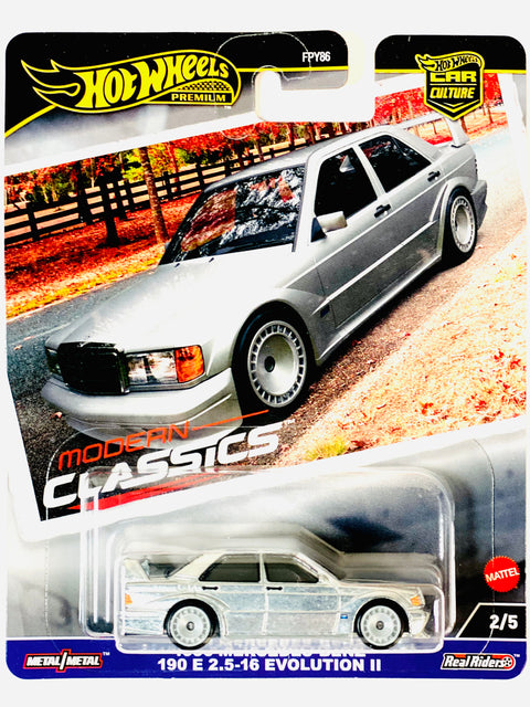 Hot Wheels 2024 Modern Classics 1990 Mercedes-Benz 190 E 2.5-16 Evolution II