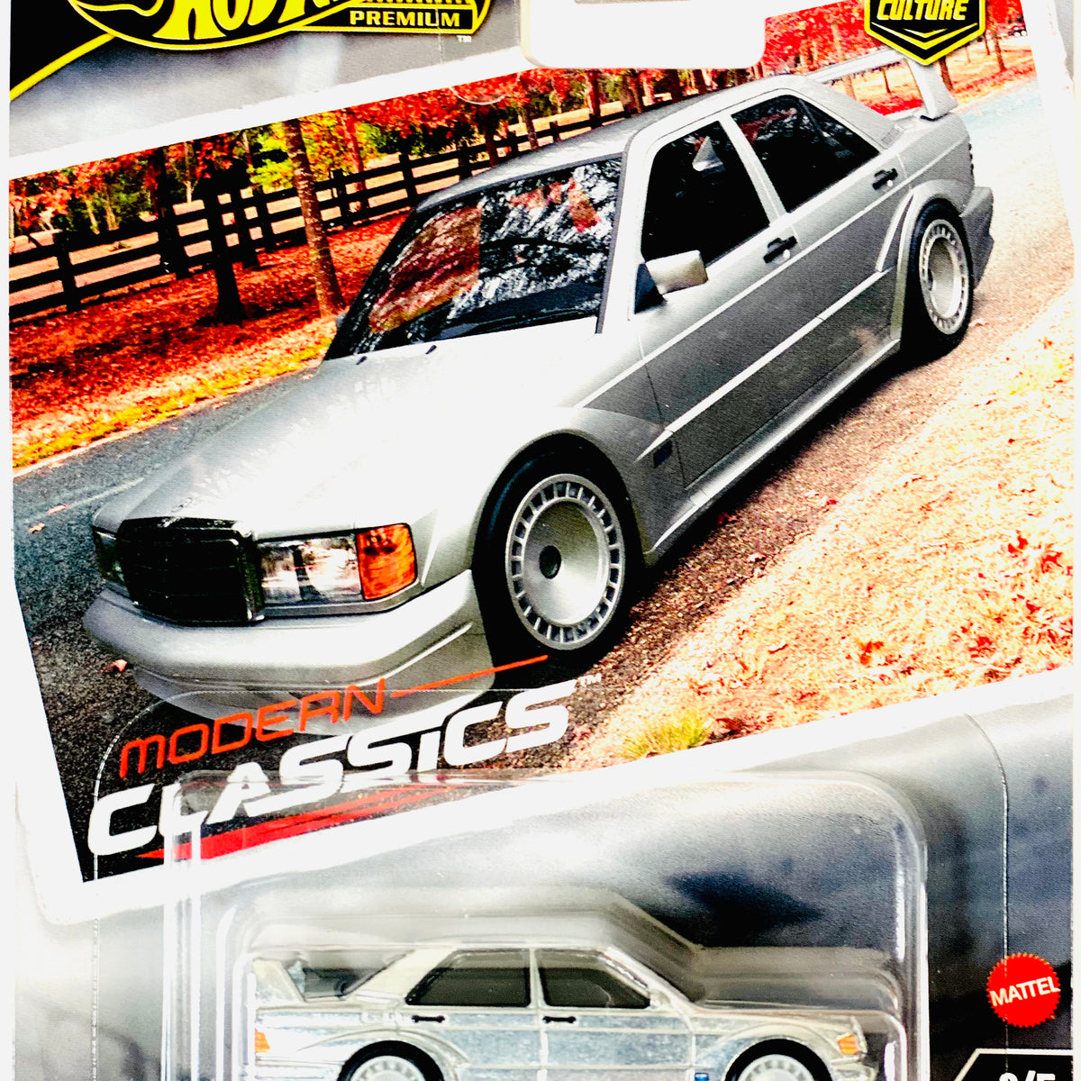 40個 新品 ホットウィール 1990 メルセデスベンツ 190E ZAMAC Hot Wheels - 1:64 - 1990 Mercedes-Benz 190E 2.5-16 Evolution