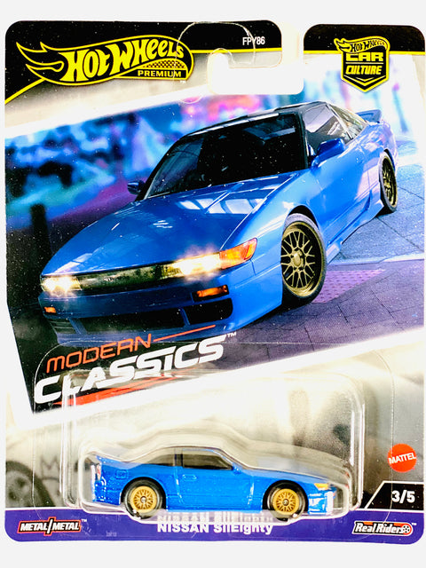 Hot Wheels 2024 Modern Classics Nissan SilEighty - Damaged Card