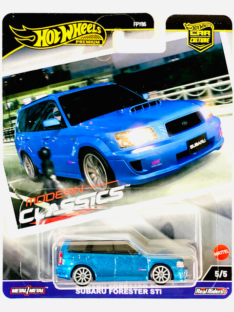 Hot Wheels 2024 Modern Classics Subaru Forester STi - Damaged Card