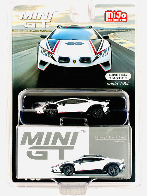 Mini GT Mijo Exclusive Lamborghini Huracán Sterrato Bianco Asopo #763