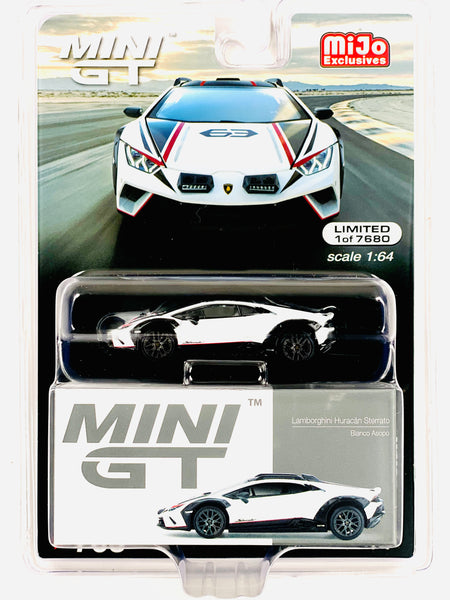Mini GT Mijo Exclusive Lamborghini Huracán Sterrato Bianco Asopo