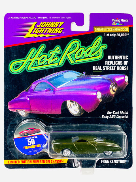 Johnny Lightning Hot Rods Collector No. 50 Frankenstude - Damaged Card/Blister