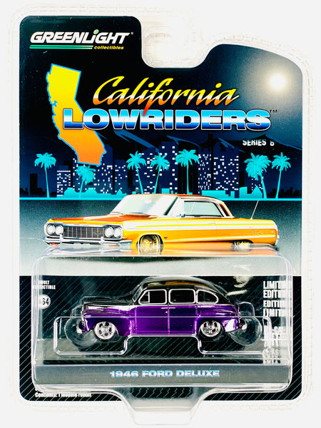 GREENLIGHT California Lowriders 6台セット Greenlight California Lowriders Series 6 1946 Ford Deluxe