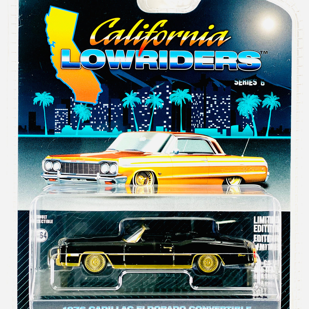 【メーカー公式ショップ】 Greenlight Cadillac 1976 6 Series Lowriders California ミニカー