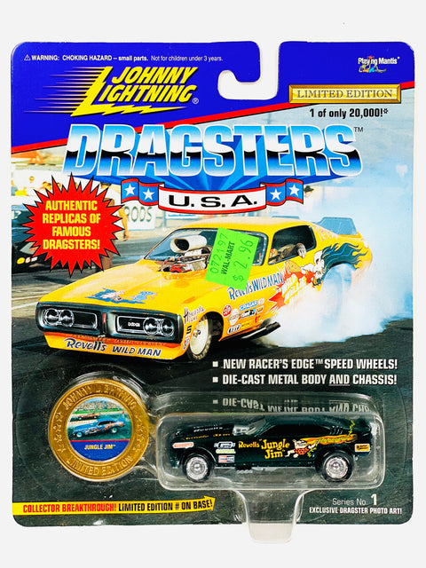 Johnny Lightning Dragsters USA Series 1 Jungle Jim - Damaged Card/Blister