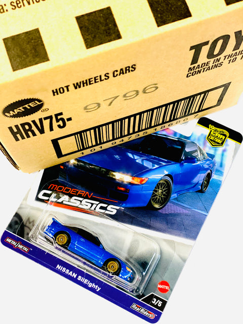 Hot Wheels 2024 Nissan SilEighty Factory Sealed Solid Pack (10 Cars)