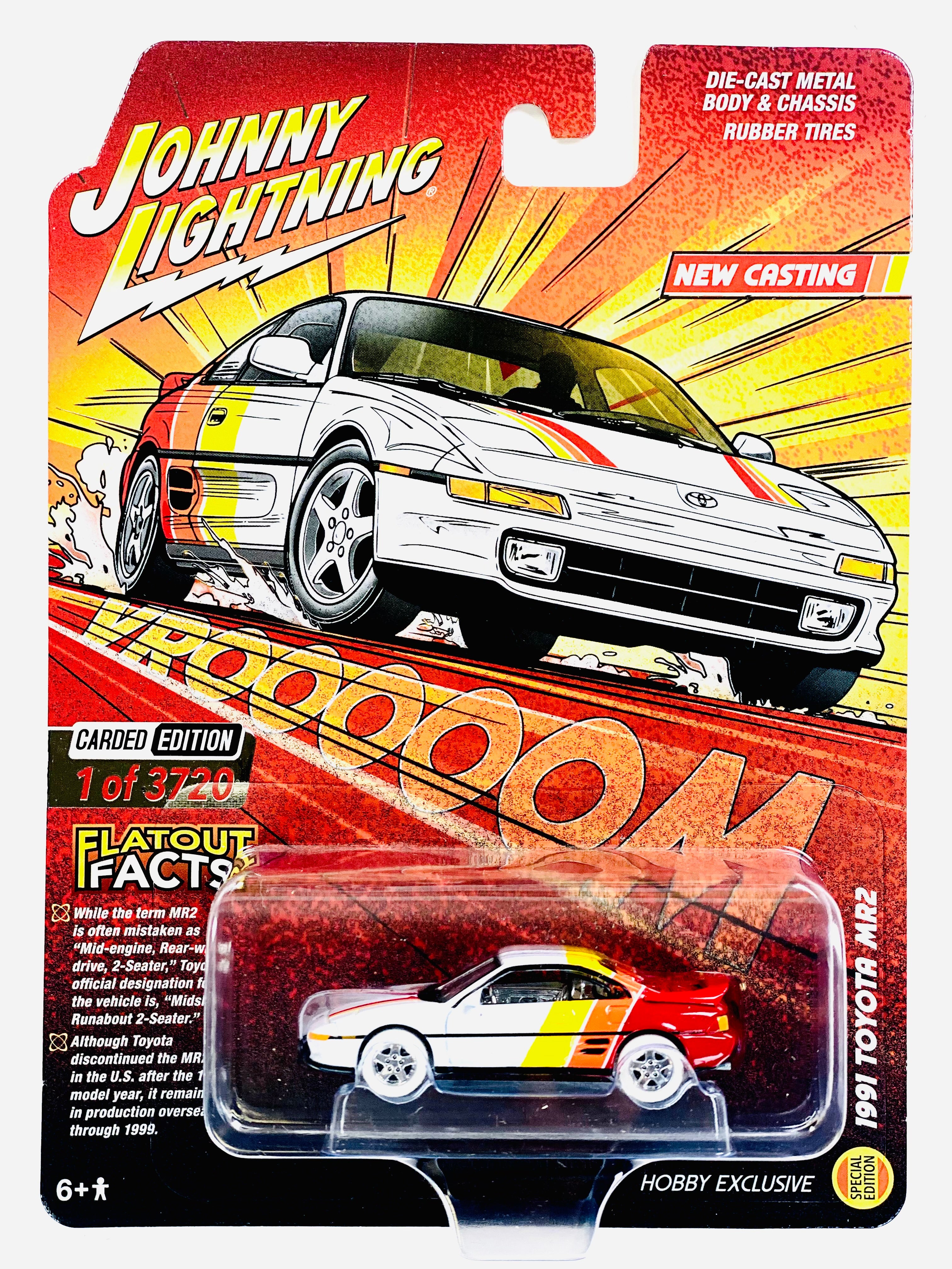 Johnny Lightning Hobby Exclusive 1991 Toyota MR2 Chase – Jcardiecast