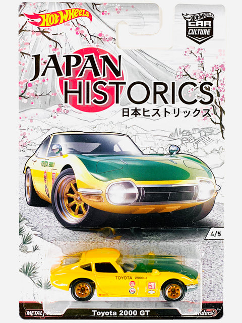 Hot Wheels 2016 Car Culture Japan Historics Toyota 2000 GT
