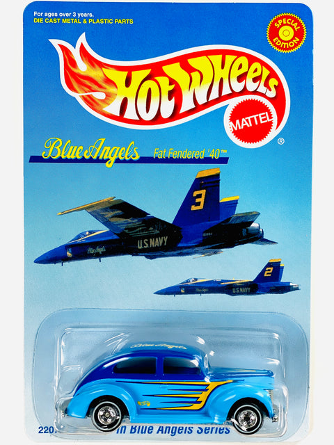 Hot Wheels 1998 Blue Angels Series '40 Fat Fendered