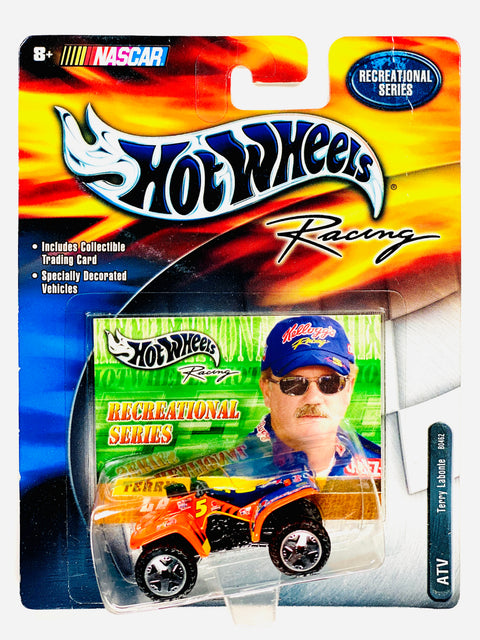 Hot Wheels 2000 Nascar Racing Recreational Series Terry Labonte ATV  - Damaged Card
