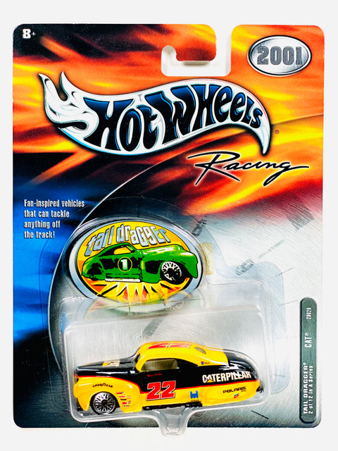 Hot Wheels 2001 Nascar Racing Tail Dragger CAT #22 - Damaged Card