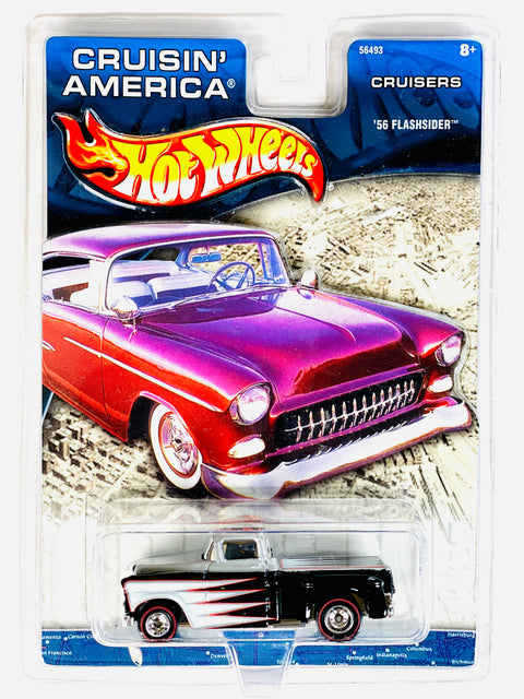 Hot Wheels 2003 Cruisin' America '56 Flashsider Truck - Damaged Card