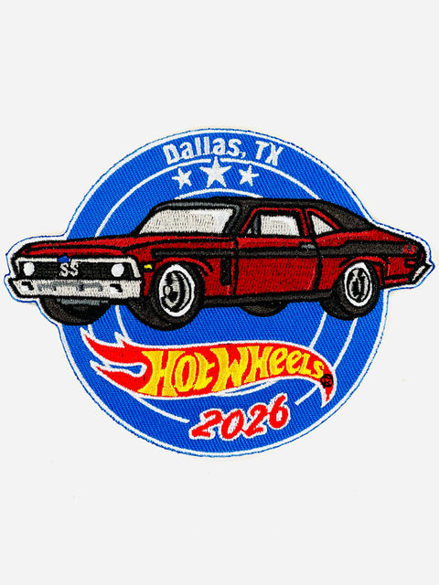 Hot Wheels Convention 2026 Dallas, TX 26th Annual Collectors Nationals 1970 Chevy Nova SS Patch