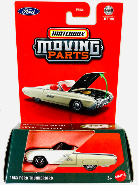 Matchbox 2026 Moving Parts Case K 1963 Ford Thunderbird