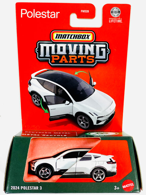 Matchbox 2026 Moving Parts Case K 2024 Polestar 3