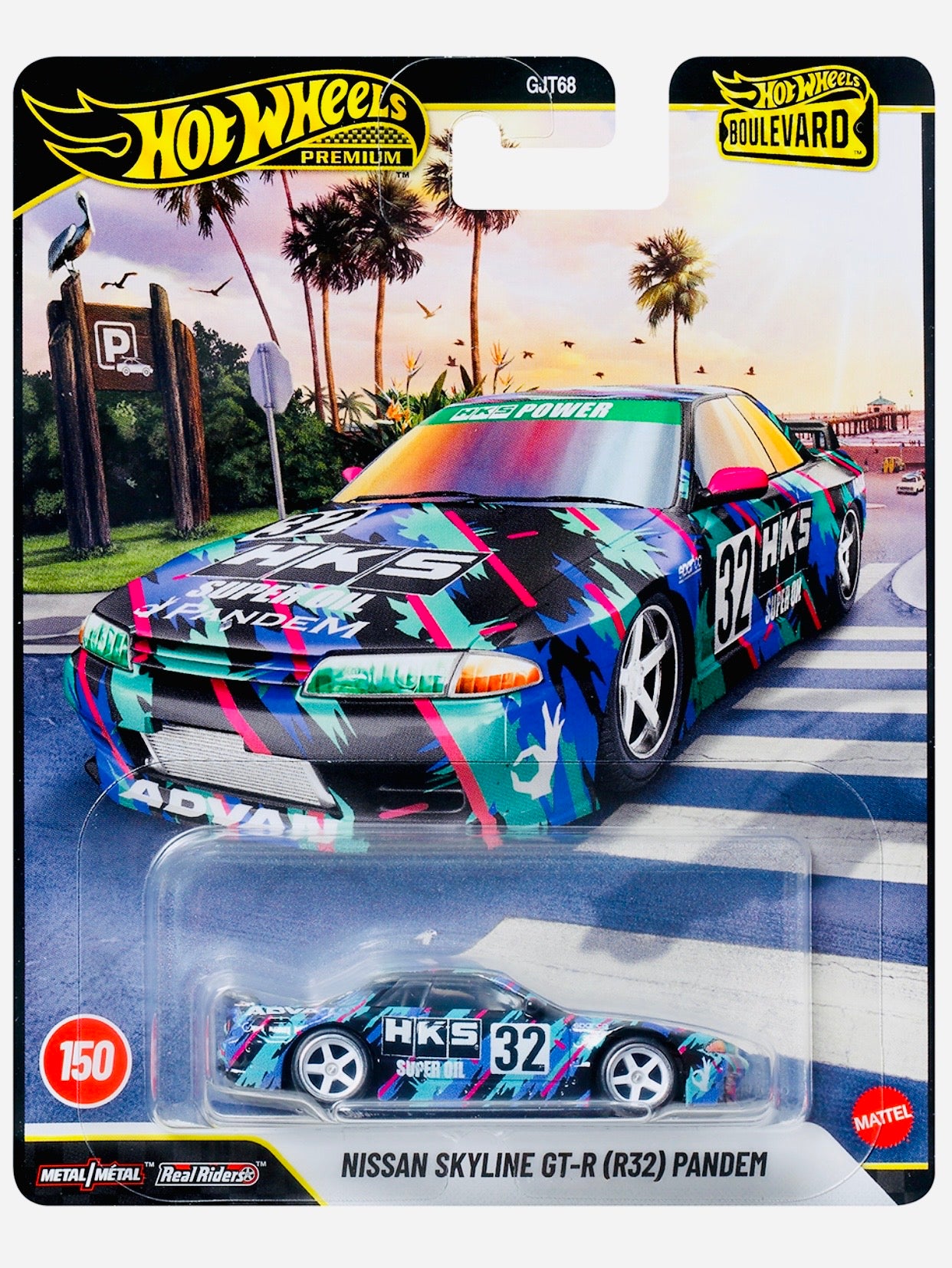 Hot Wheels 2026 Boulevard Nissan Skyline GTR R32 Pandem #150