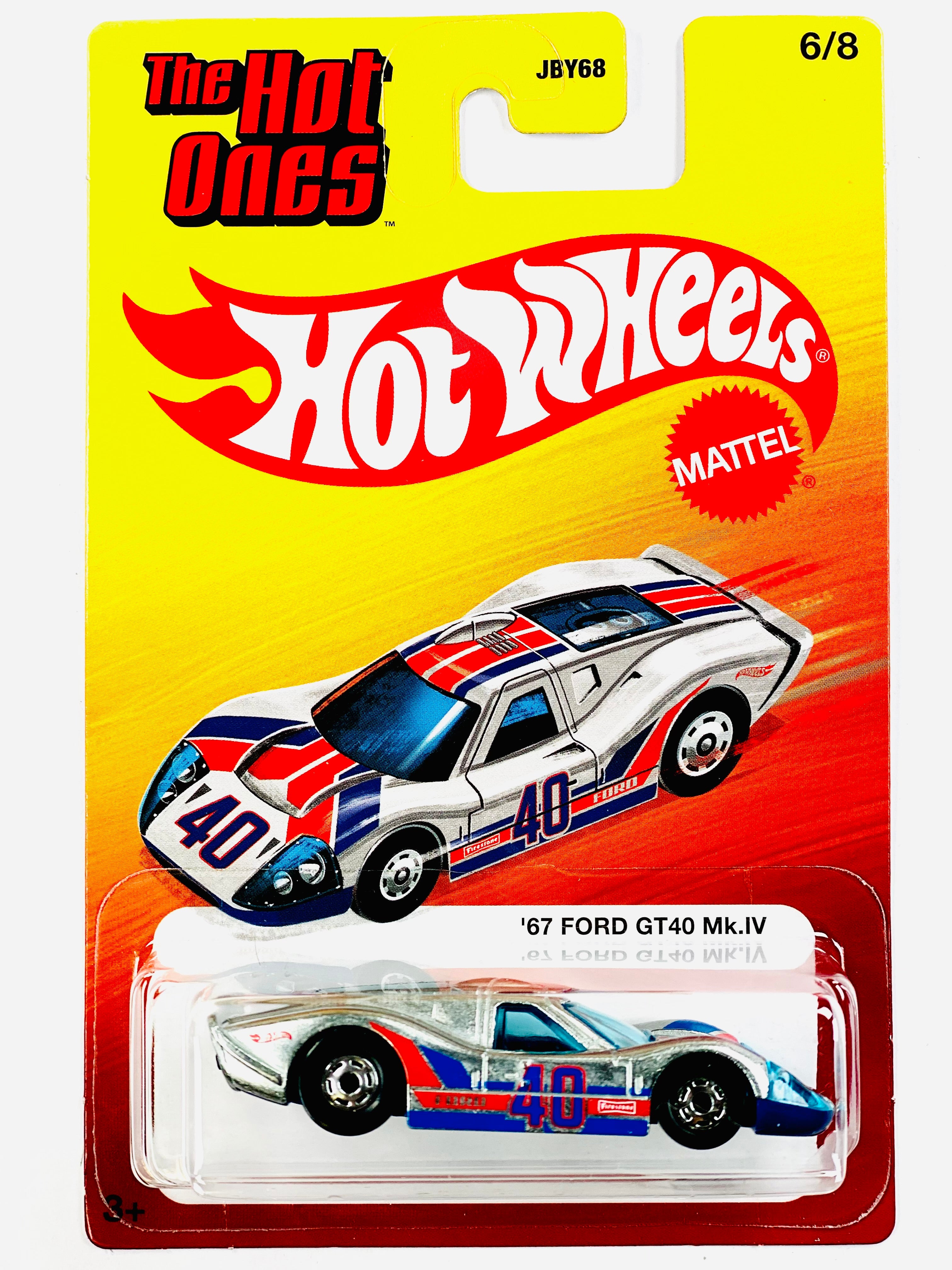 Hot Wheels The Hot Ones '67 Ford GT40 Mk.IV – Jcardiecast