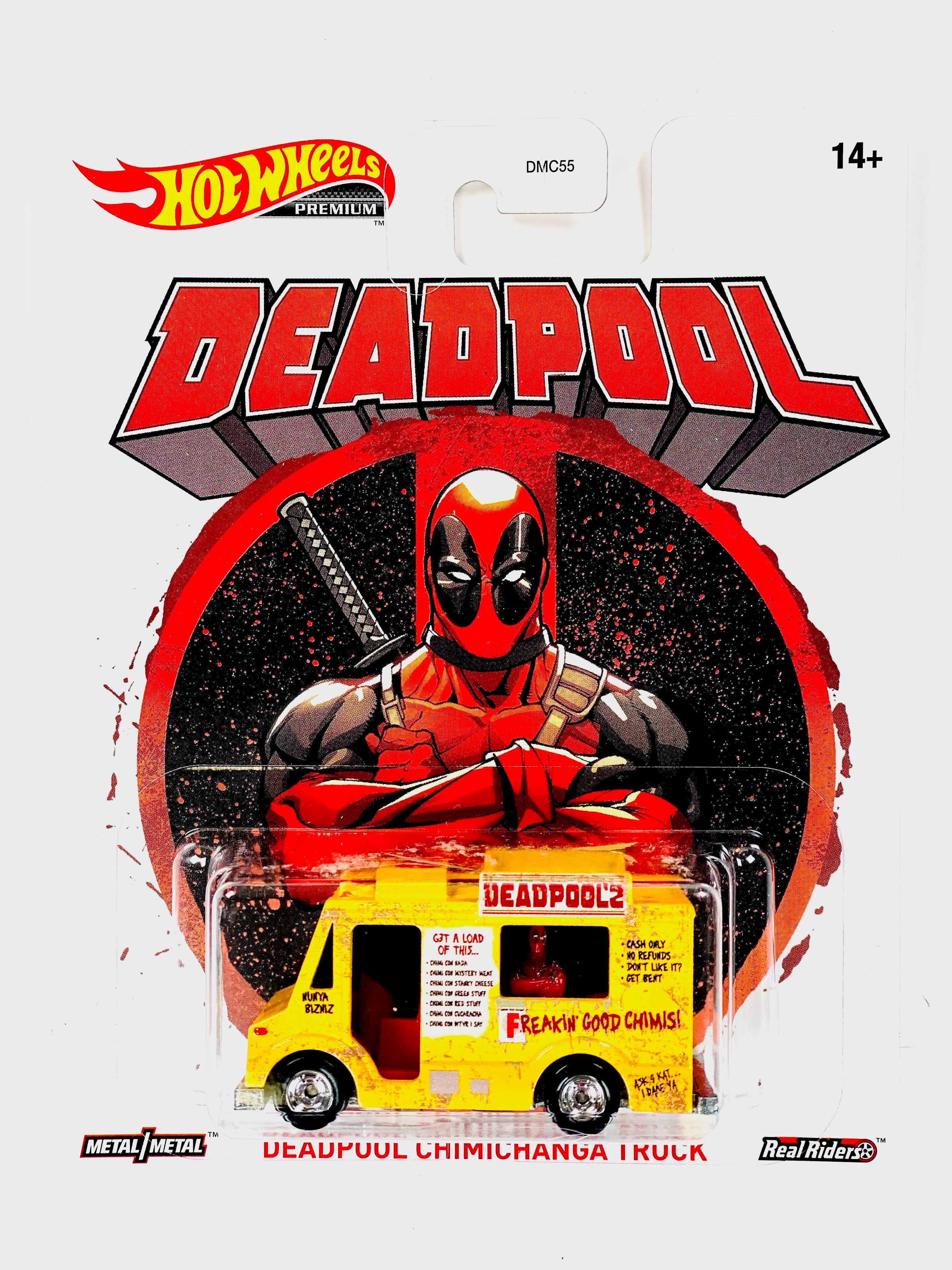 Hot Wheels 2019 Retro Entertainment Deadpool Chimichanga Truck