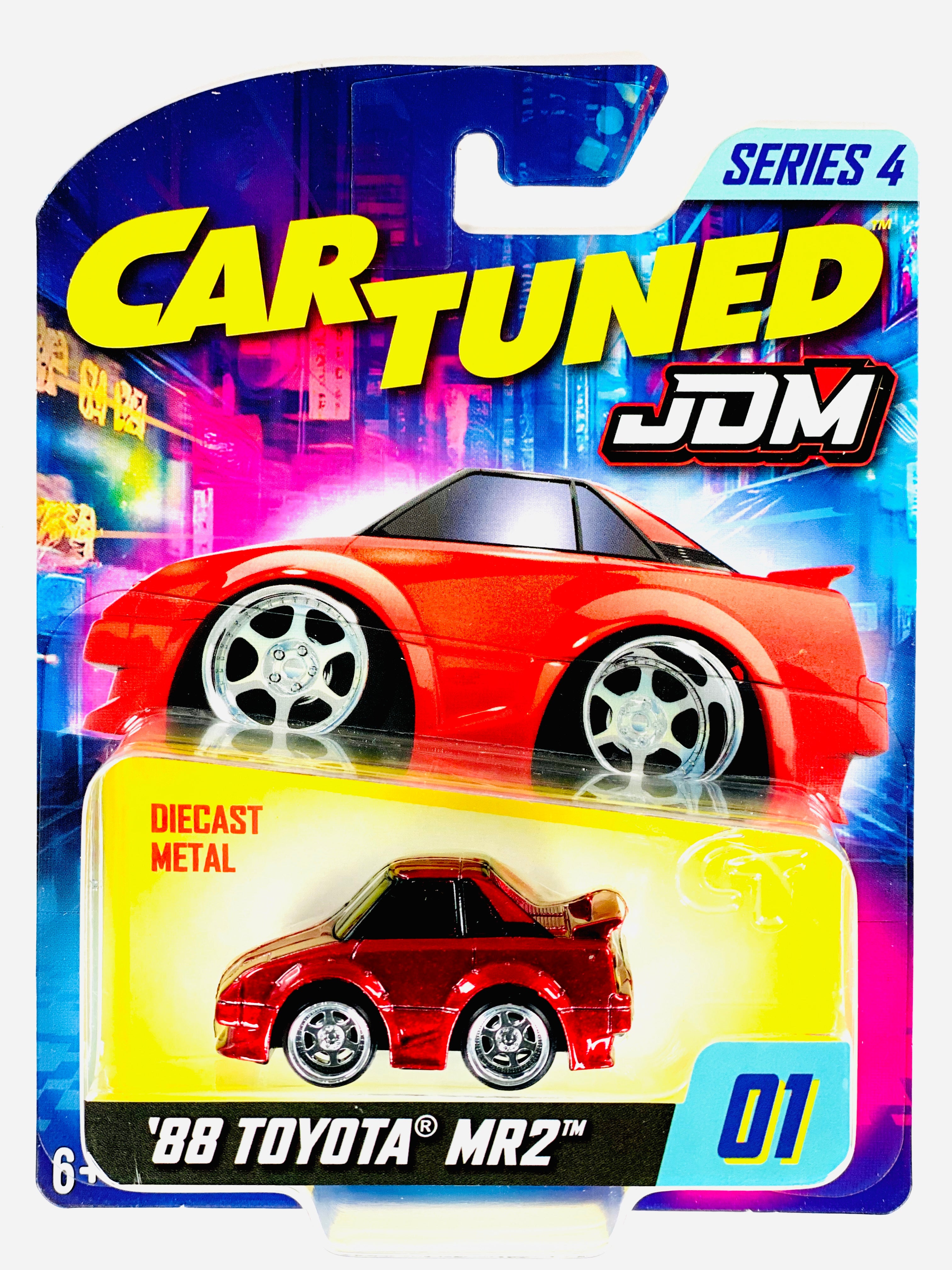 CarTuned Series 4 JDM Tuners 1988 Toyota MR2 #01 – Jcardiecast