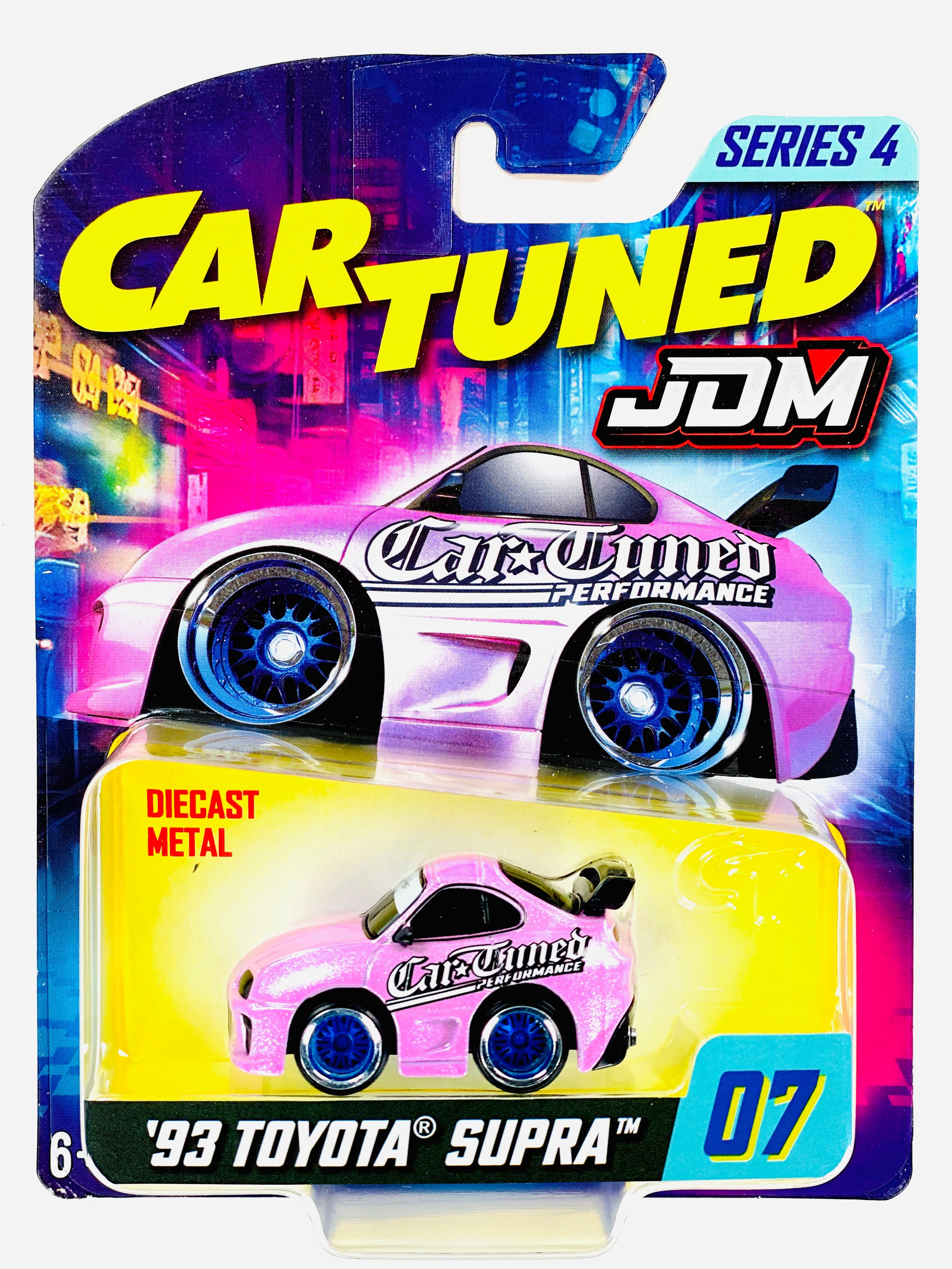 CarTuned Series 4 JDM Tuners 1993 Toyota Supra A90 #07 – Jcardiecast