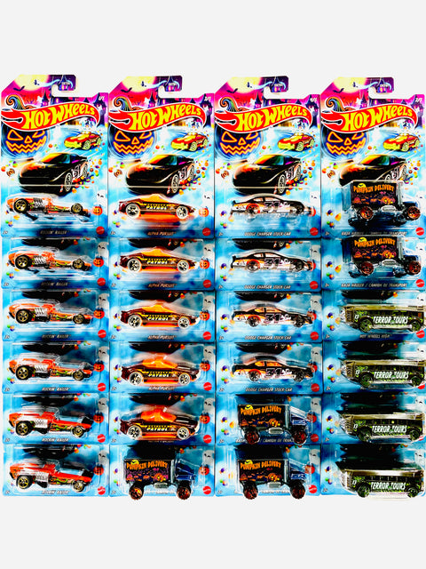 Hot Wheels 2026 Halloween Series Factory Sealed Case J (24 Ct. Assortment Mix Varies)