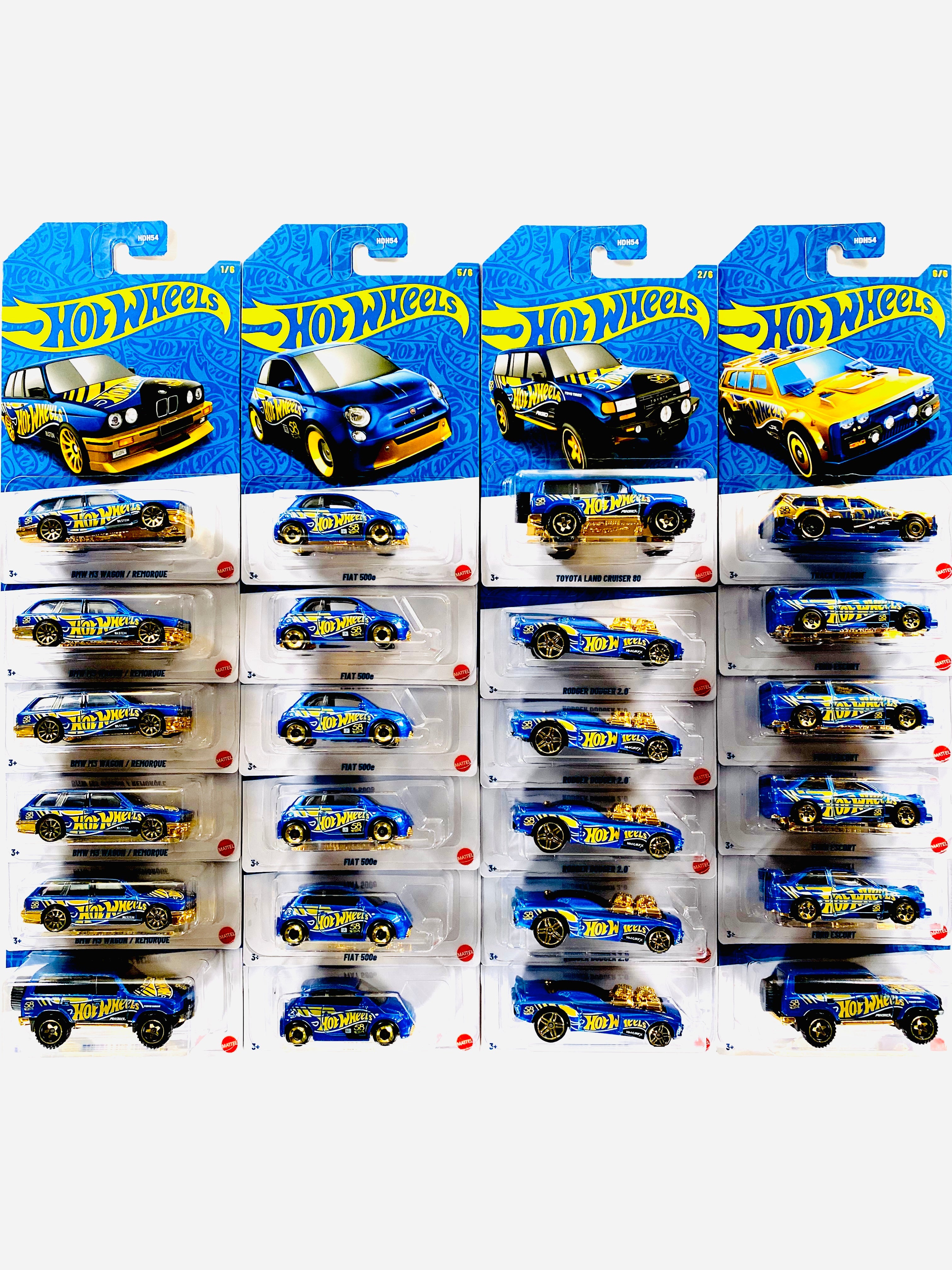 Hot Wheels 2026 58th Anniversary Series Factory Sealed Case K Mix