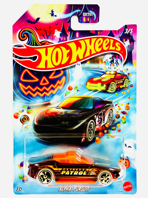 Hot Wheels 2026 Halloween Series Case J Alpha Pursuit (3/5)