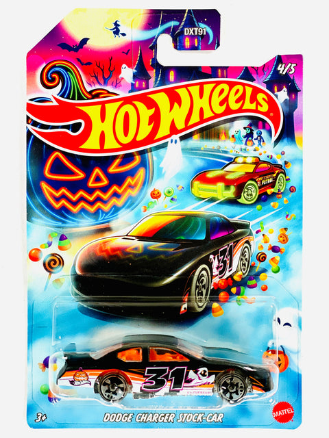 Hot Wheels 2026 Halloween Series Case J Dodge Charger Stock-Car (4/5)