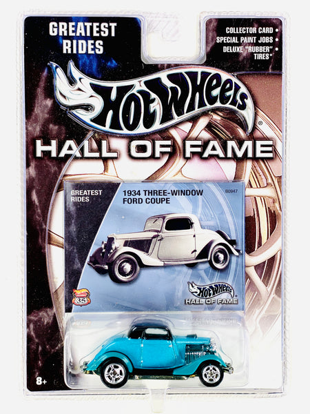 Hot Wheels Hall of Fame Greatest Rides 1934 Three Window Ford