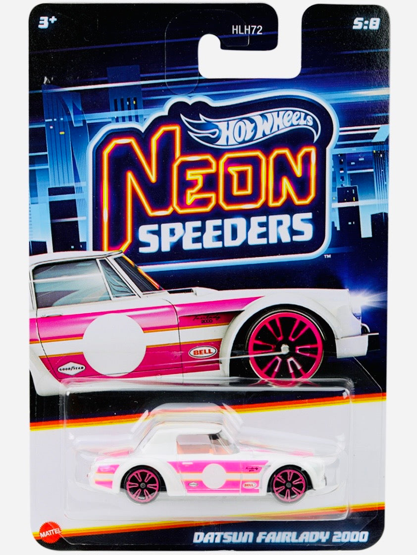 Hot Wheels 2025 Neon Speeders Datsun Fairlady 2000 – Jcardiecast