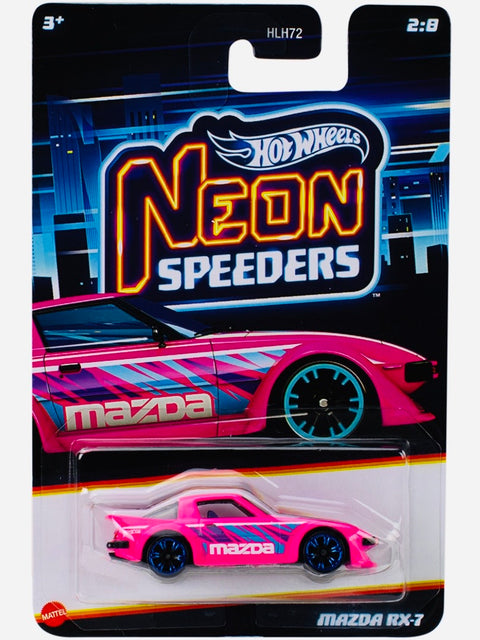 Hot Wheels 2025 Neon Speeders Mazda RX-7