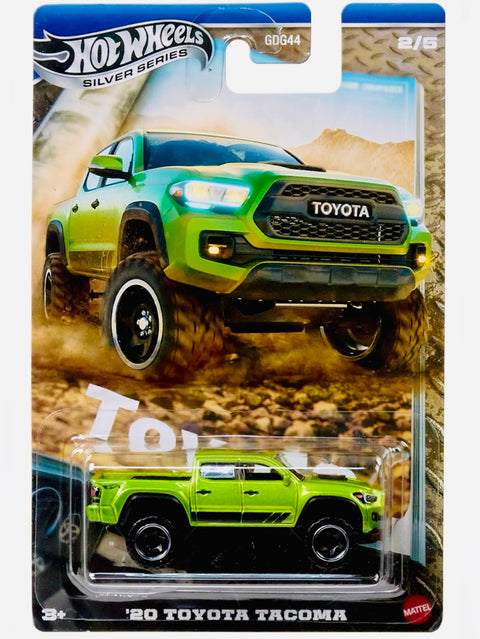 Hot Wheels 2025 Silver Series '20 Toyota Tacoma - Damaged Card/Blister