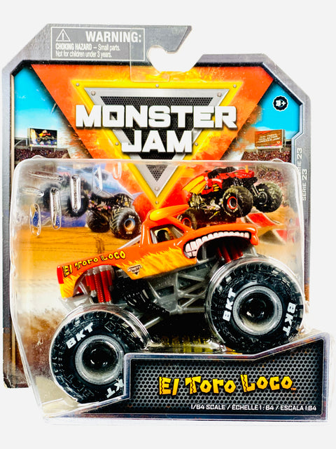 Spin Master Monster Jam Series 23 El Toro Loco - Damaged Card/Blister