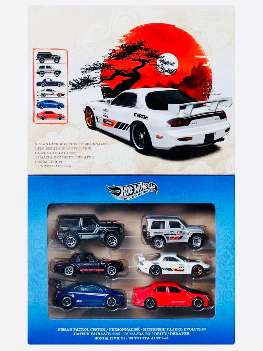 Hot Wheels 2026 Japanese Import Themed JDM Multipack 6 Cars